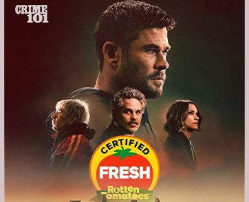 การโคจรมาพบกันนอกจักรวาลภาพยนตร์ซูเปอร์ฮีโร่ของ 4 นักแสดงระดับ A ลิสต์ในหนังแอ็คชั่นฟอร์มยักษ์ “Crime 101 - เส้นทางปล้นโคตรระห่ำ”